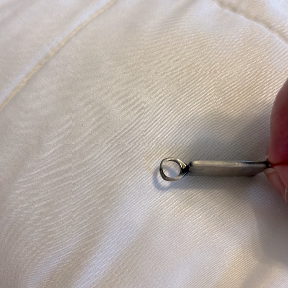 Silver tone “Have Faith“ Necklace Pendant - Picture 5 of 5